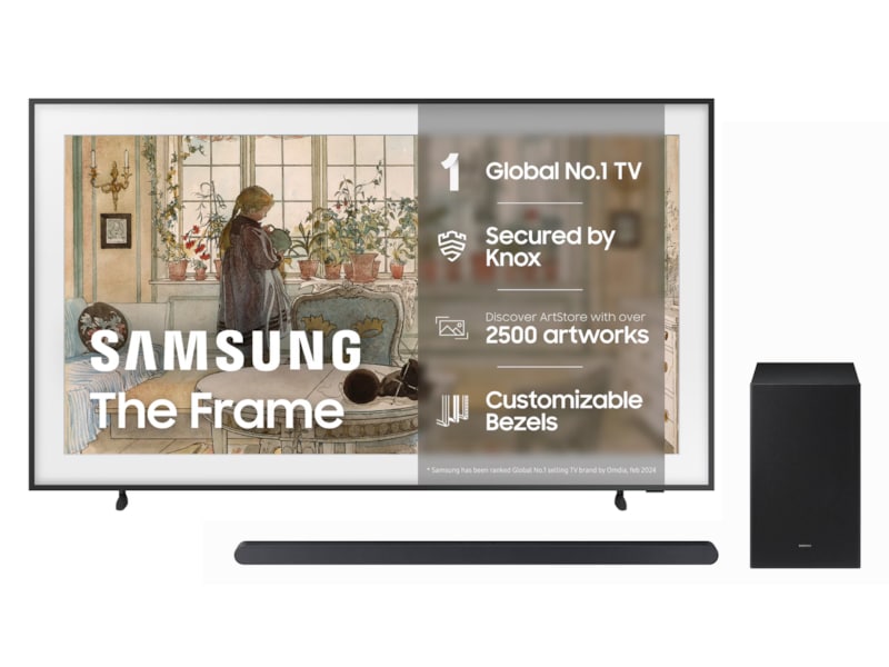 Samsung 85” The Frame 2024 TQ85LS03D TV-er