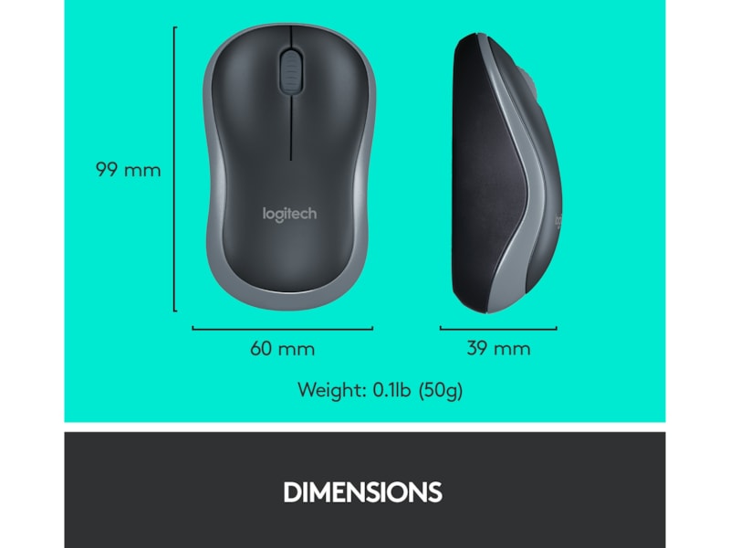 Logitech MK270 Combo Trådløs Mus & tastatur -kombinasjonspakker