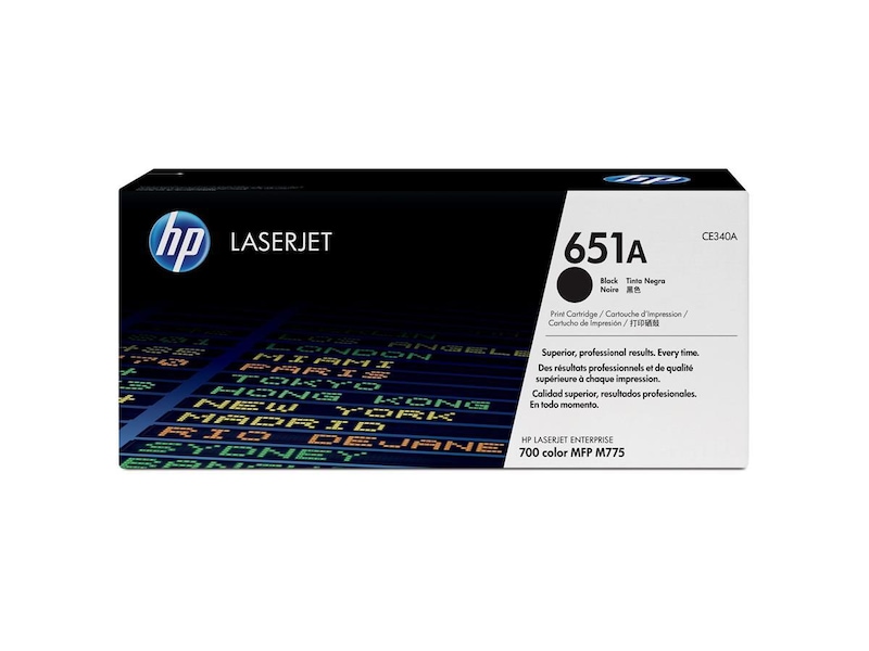 HP Toner 651A Black Lasertoner