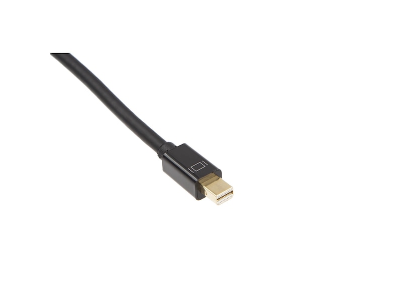 MiniDP til Displayport kabel 2m (sort) Monitorkabler