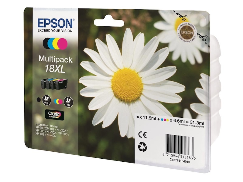 Epson Blekk 18XL Multipack Blekkpatroner