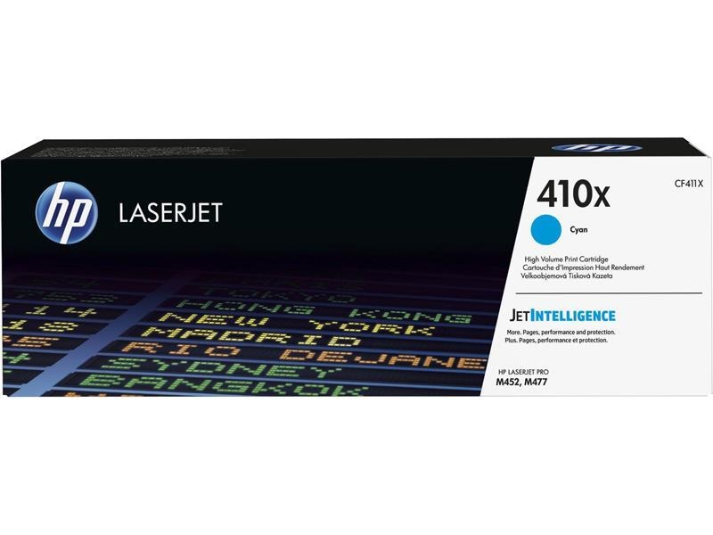 HP Toner 410X Cyan Lasertoner