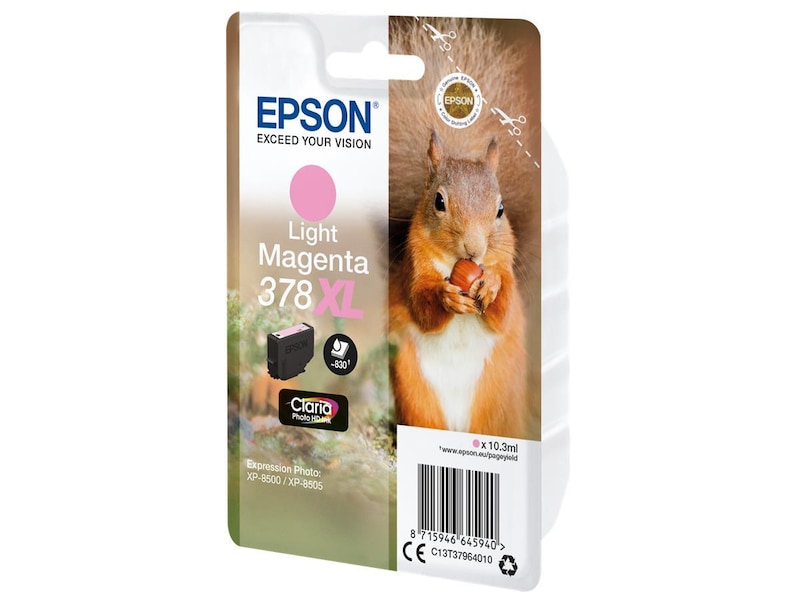 Epson Blekk 378XL Light Magenta Blekkpatroner