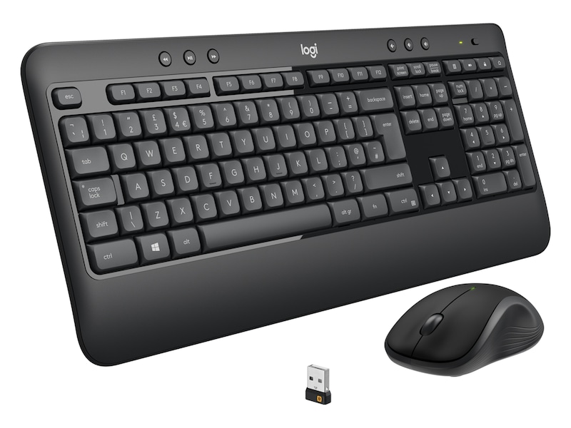 Logitech MK540 Advanced Combo Trådløs Mus & tastatur -kombinasjonspakker