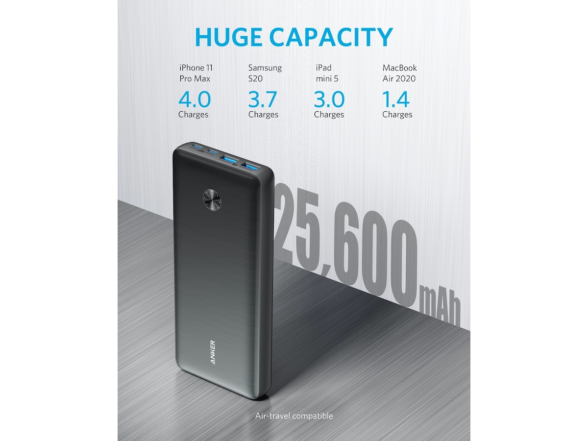 Anker PowerCore III Elite Powerbank 25600 mAh 87W PD Powerbank