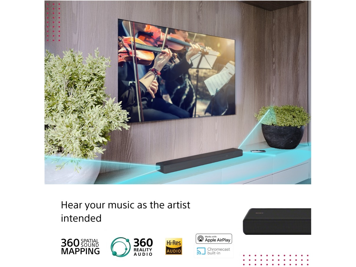 Sony HT-A3000 Dolby Atmos® Lydplanke (sort) Soundbars