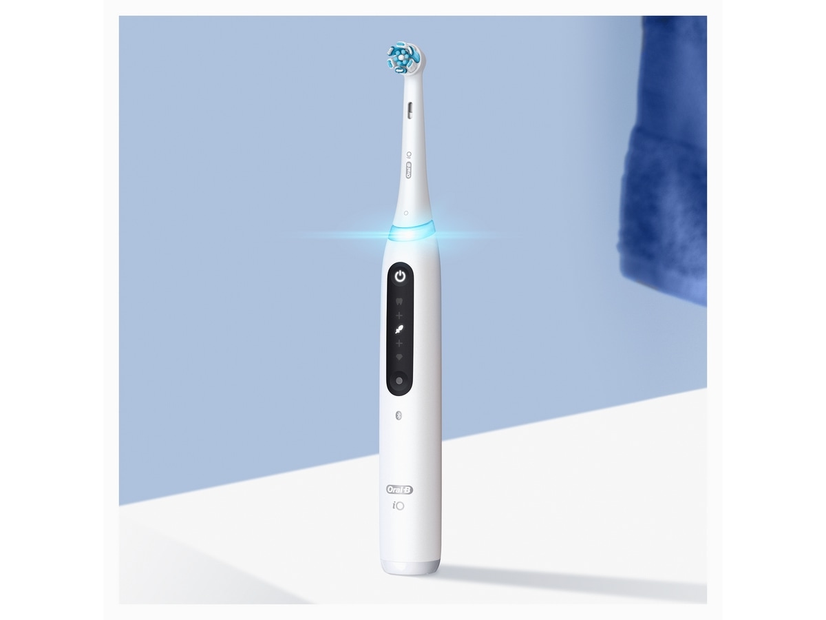 Oral-B iO 5S Elektrisk Tannbørste (hvit) Tannpleie