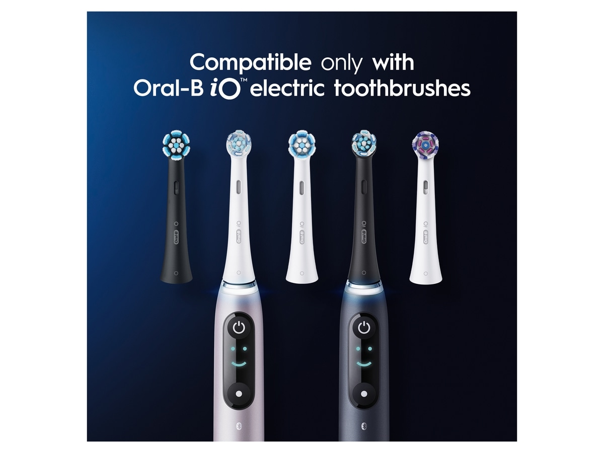 Oral-B iO Ultimate Clean tannbørstehoder 6 stk (hvit) Tannpleie