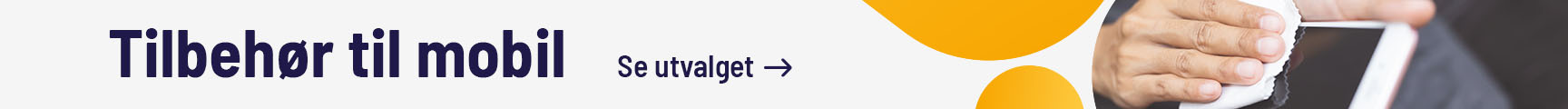 Tilbehør til mobil - se utvalget