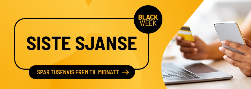 Siste sjanse Black Week