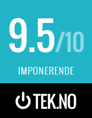 tek.no 9.5 imponerende, testlogo