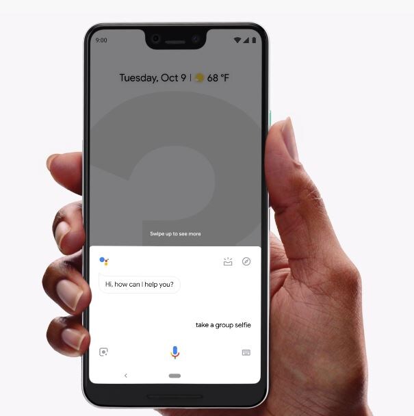 Google on pixel 3 Google on pixel 3