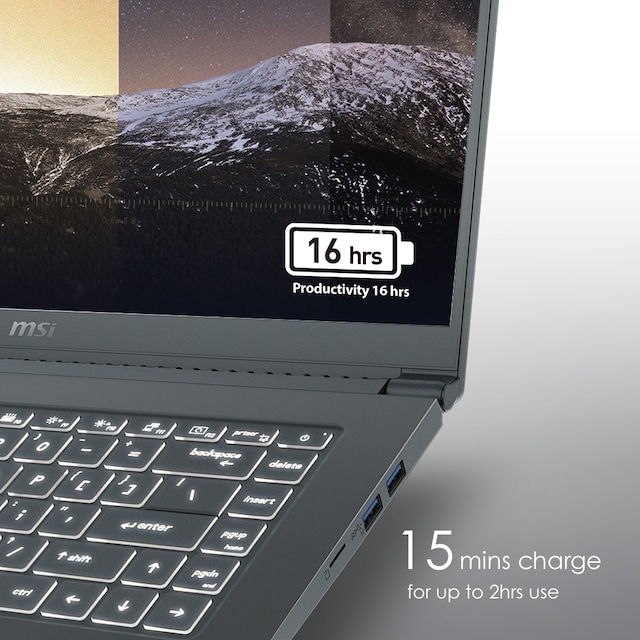 MSI Prestige 15 15,6" Full HD MSI Prestige 15 15,6" Full HD