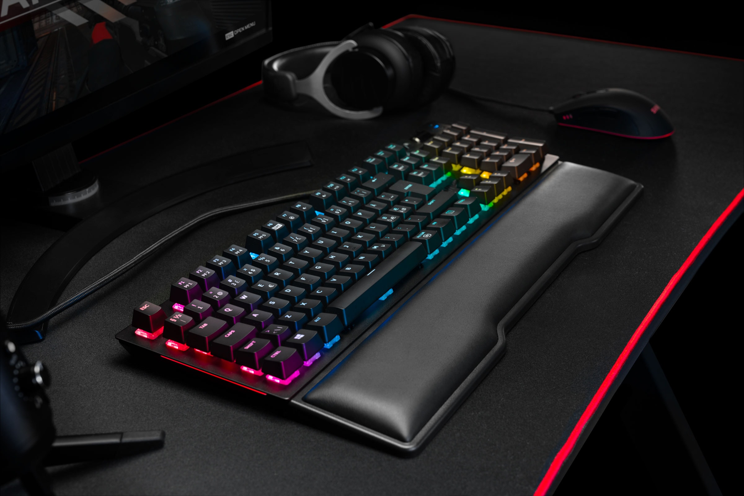 svive oberon rgb gaming tastatur