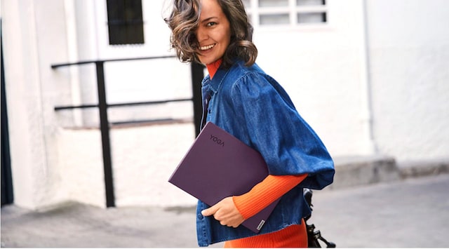 Lenovo Yoga Slim7 14" FHD AMD Ryzen and Radeon grafikk Lenovo Yoga Slim7 14" FHD AMD Ryzen and Radeon grafikk