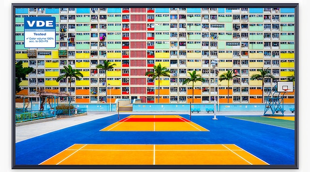 Realistiske farger med QLED-teknologi Realistiske farger med QLED-teknologi