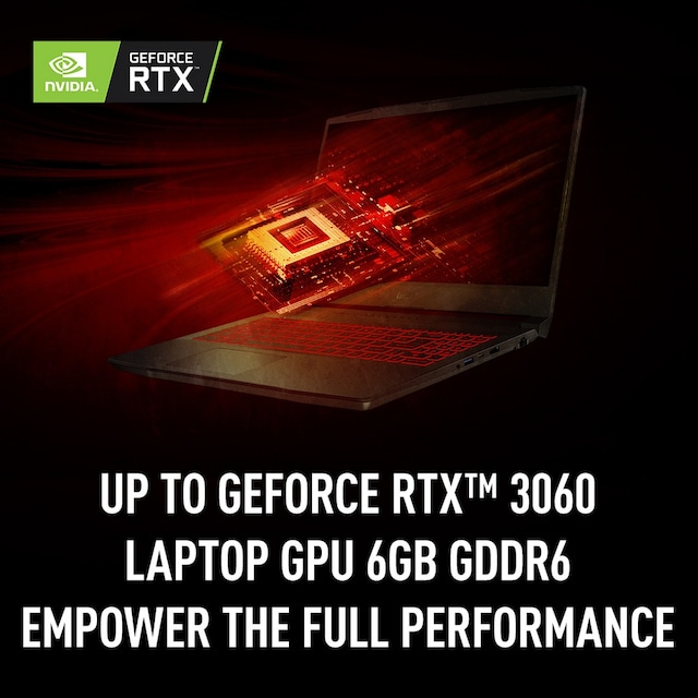 MSI Katana GF66 gaming laptop MSI Katana GF66 gaming laptop