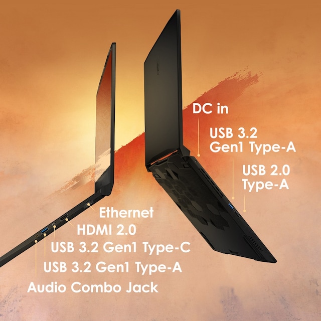 MSI Katana GF66 gaming laptop MSI Katana GF66 gaming laptop