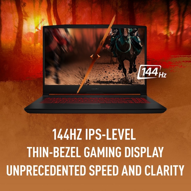 MSI Katana GF66 gaming laptop MSI Katana GF66 gaming laptop