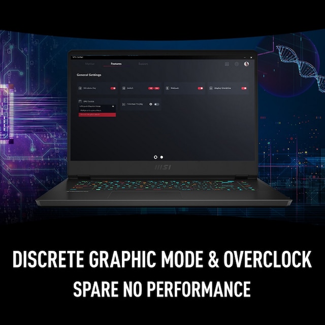 MSI GP66 Leopard gaming laptop MSI GP66 Leopard gaming laptop