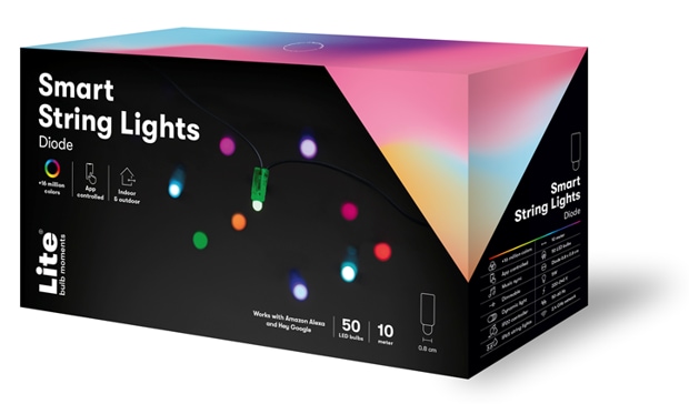 Lite Bulb Moments Smart String Light Globe