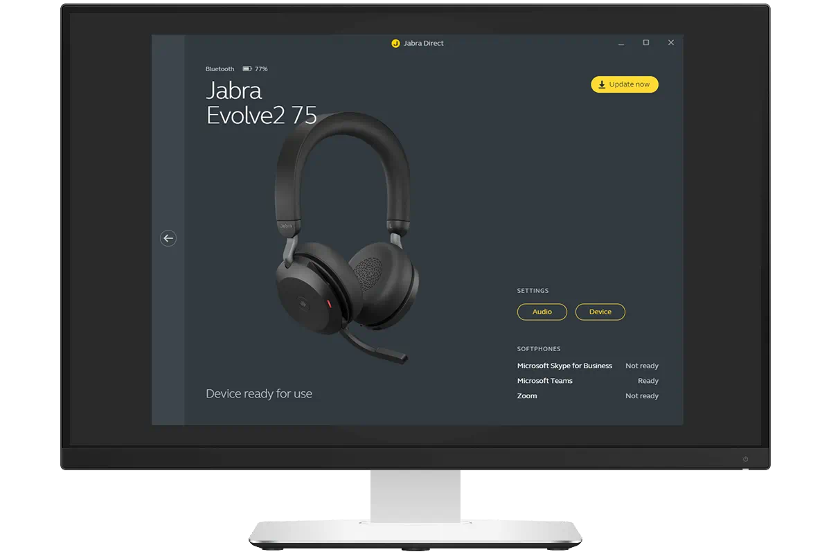 Jabra Evolve2 75 Link380a MS Stereo Black