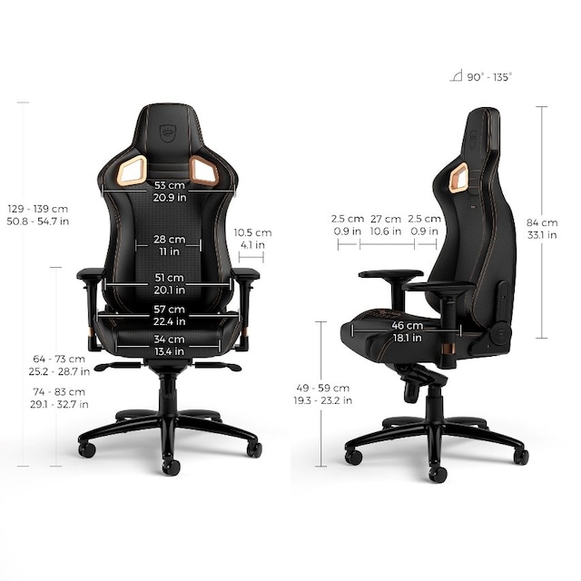 noblechairs EPIC gamingstol Copper Limited Edition noblechairs EPIC gamingstol Copper Limited Edition