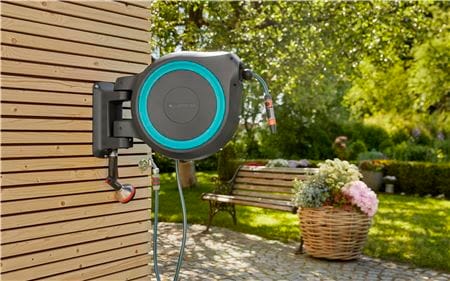 Gardena Veggslangeboks 25m (turkis) Gardena Veggslangeboks 25m (turkis)