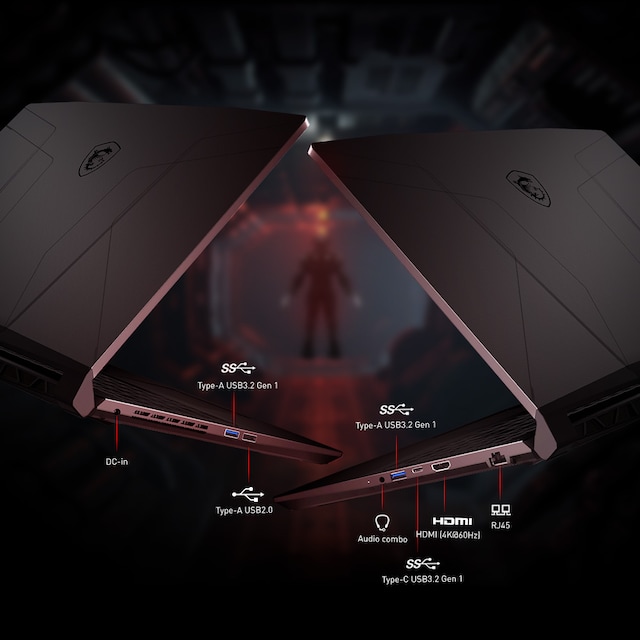 MSI GL66 Pulse 15,6" QHD gaminglaptop MSI GL66 Pulse 15,6" QHD gaminglaptop