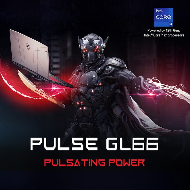MSI GL66 Pulse 15,6" QHD gaminglaptop MSI GL66 Pulse 15,6" QHD gaminglaptop