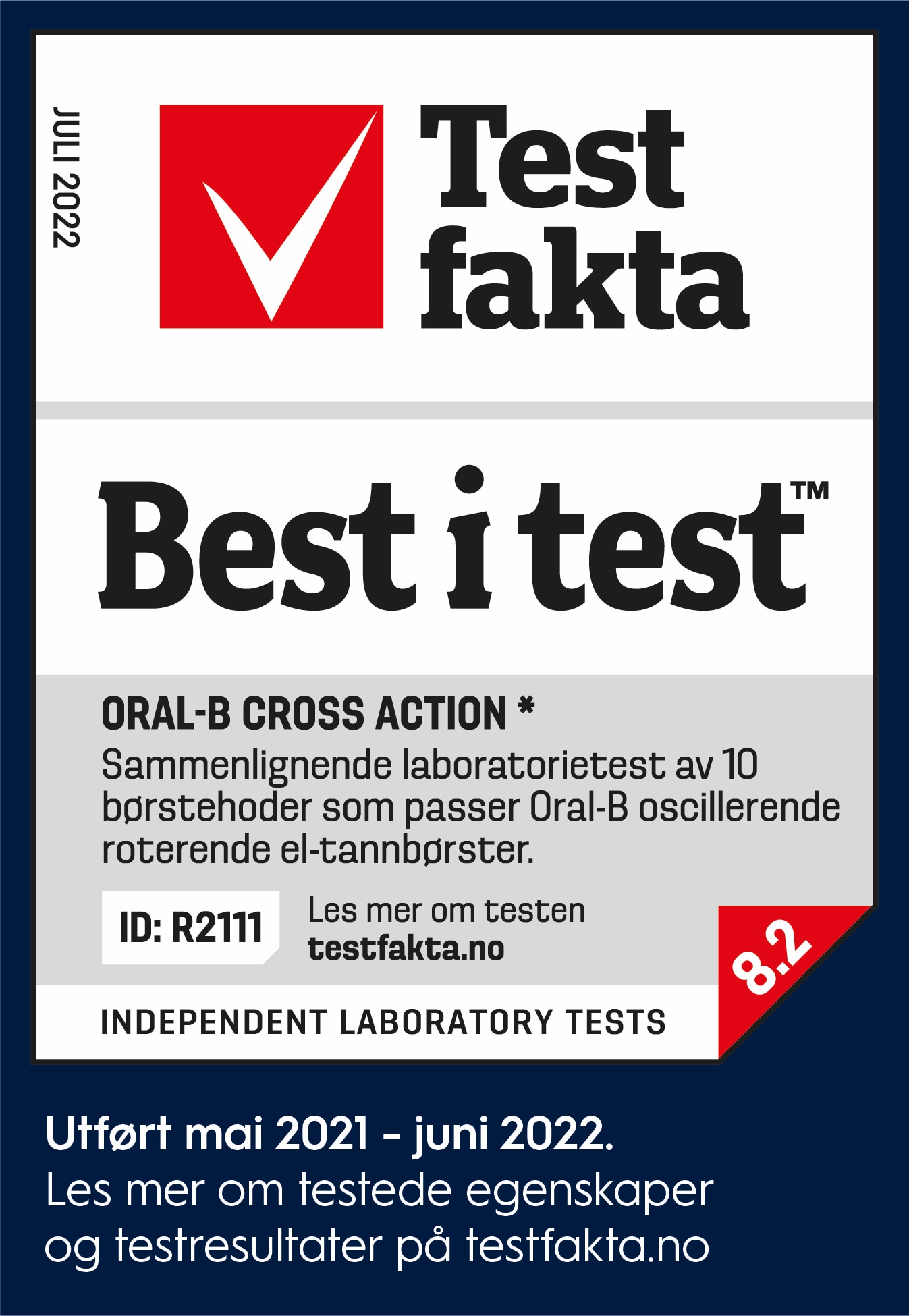 Best i test - Test fakta