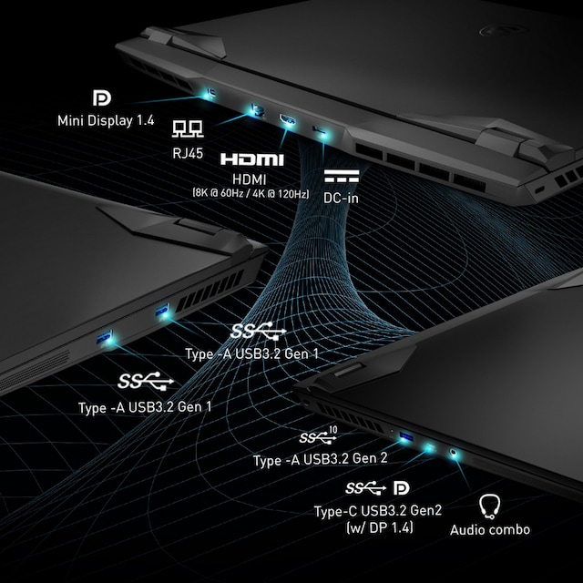 MSI GP66 Vector 15,6" gaminglaptop MSI GP66 Vector 15,6" gaminglaptop