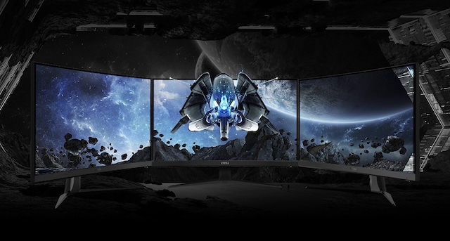 MSI 27" buet gamingskjerm G27C4X MSI 27" buet gamingskjerm G27C4X