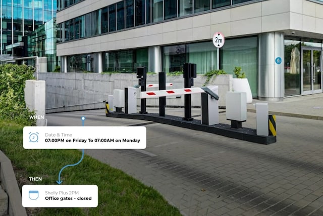 Fjernstyring av parkeringsportene Fjernstyring av parkeringsportene