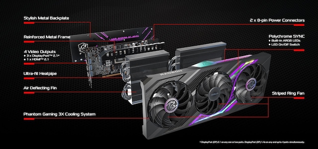 ASRock RX 7800 Phantom Gaming OC ASRock RX 7800 Phantom Gaming OC